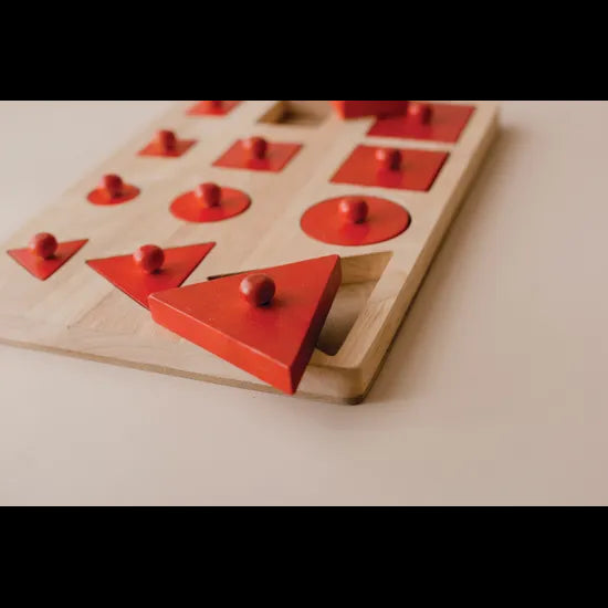 Toddler Knob Shape Puzzle 12Pce - Modern Teaching Aids NZ