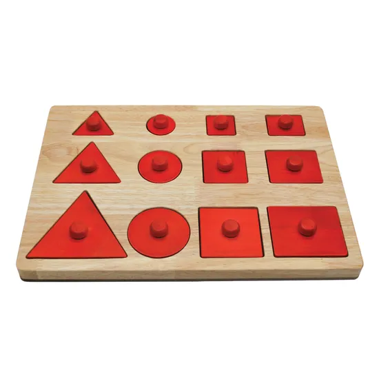 Toddler Knob Shape Puzzle 12Pce - Modern Teaching Aids NZ