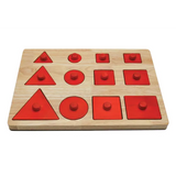 Toddler Knob Shape Puzzle 12Pce - Modern Teaching Aids NZ