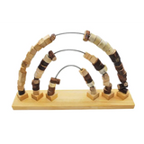 Natural Rainbow Tracing Beads