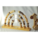 Natural Rainbow Tracing Beads