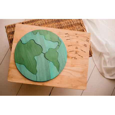 Earth Core Puzzle - 12 Pieces - Modern Teaching Aids NZ