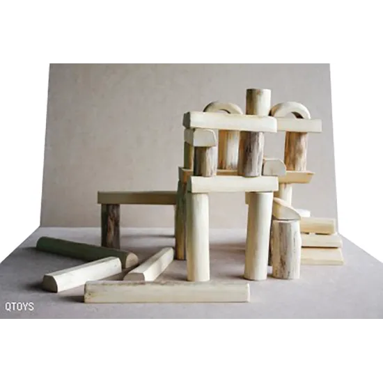 Natural Barkless Tree Block 42 Pieces - Modern Teaching Aids NZ