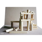 Natural Barkless Tree Block 42 Pieces - Modern Teaching Aids NZ