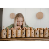 Bamboo Counting set - Modern Teaching Aids NZ