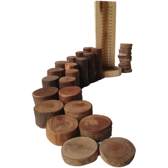 Natural Tree Maths Set with Ruler - Modern Teaching Aids NZ