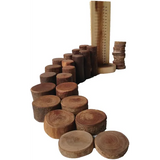 Natural Tree Maths Set with Ruler - Modern Teaching Aids NZ