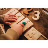 Wooden Maths Counting & Tens Frame Set - Modern Teaching Aids NZ