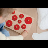 Montessori Circle Size Puzzle 9pce - Modern Teaching Aids NZ