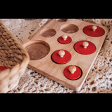 Montessori Circle Size Puzzle 9pce - Modern Teaching Aids NZ