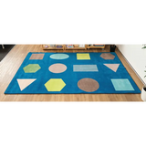 Learn Your Shapes Rug 3 x 2m - Modern Teaching Aids NZ