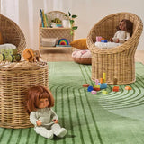 Green Arches Rug - 3 (L) x 2 (W) m - Modern Teaching Aids NZ