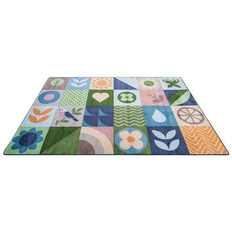 Botanical Rug - 3 (L) x 2 (W) m - Modern Teaching Aids NZ