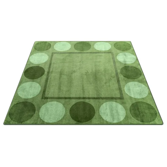 Dots Rug - Square - 2 (L) x 2 (W) m - Modern Teaching Aids NZ