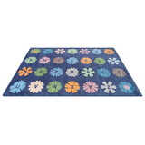 Flower Alphabet Rug - 3 (L) x 2 (W) m - Modern Teaching Aids NZ