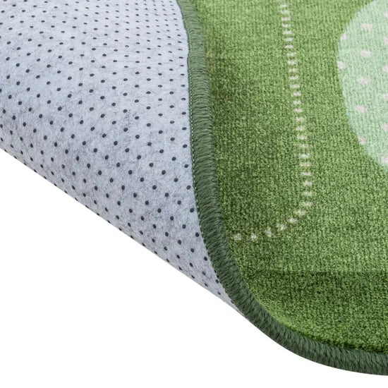 Green Alphabet Rug - 3 (L) x 2 (W) m - Modern Teaching Aids NZ