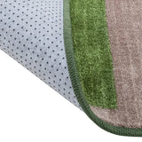 Green Squares Rug - 3 (L) x 2 (W) m - Modern Teaching Aids NZ