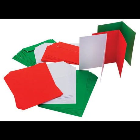 Christmas Cards & Envelopes - Pack of 30 - Modern Teaching Aids NZ