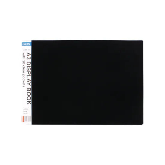 Display Book A3 Landscape 20 Pocket - Modern Teaching Aids NZ