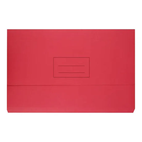 Document Wallet Foolscap Red - Modern Teaching Aids NZ
