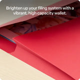 Foolscap Document Wallet Red - Modern Teaching Aids NZ