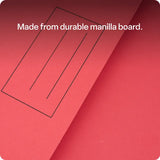 Foolscap Document Wallet Red - Modern Teaching Aids NZ