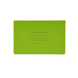 Document Wallet Foolscap Green - Modern Teaching Aids NZ