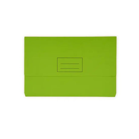 Document Wallet Foolscap Green - Modern Teaching Aids NZ