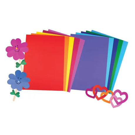 Hot & Cold Coloured Paper A4 80gsm - Pack of 500 - Modern Teaching Aids NZ