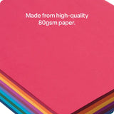 Hot & Cold Coloured Paper A4 80gsm - Pack of 500 - Modern Teaching Aids NZ