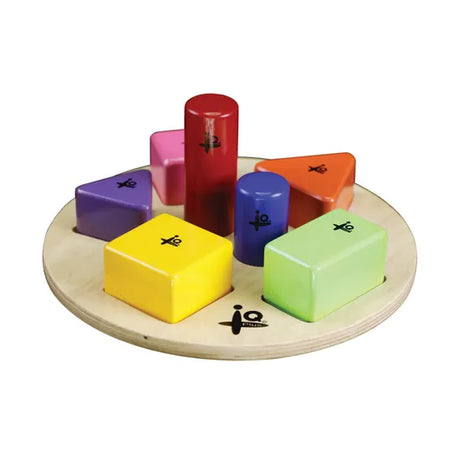 Wooden Shaker Set of 7 with Tray - Modern Teaching Aids NZ
