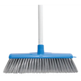Classic Indoor Soft Broom with handle Blue - Modern Teaching Aids NZ