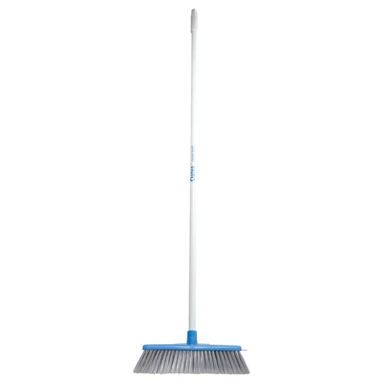 Classic Indoor Soft Broom with handle Blue - Modern Teaching Aids NZ