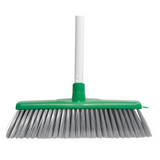 Classic Indoor Soft Broom with handle Green - Modern Teaching Aids NZ