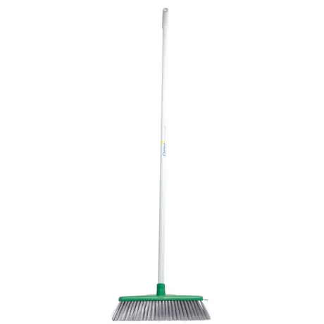 Classic Indoor Soft Broom with handle Green - Modern Teaching Aids NZ