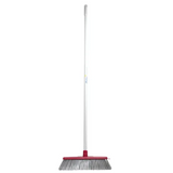 Classic Indoor Soft Broom with handle Red - Modern Teaching Aids NZ