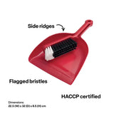 Dustpan and Brush Set Red - Modern Teaching Aids NZ