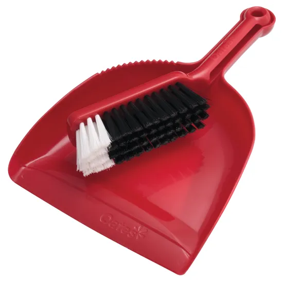 Dustpan and Brush Set Red - Modern Teaching Aids NZ