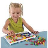 Quercetti Large Peg Boards - Pack of 10 - Modern Teaching Aids NZ