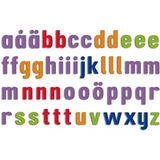 Magnetic Ridged Letters - Lower Case - 200 Pieces - Modern Teaching Aids NZ