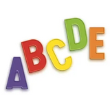 Magnetic Ridged Uppercase Letters Pack 48 - Modern Teaching Aids NZ