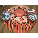 Camp Site Round Rug - Modern Teaching Aids NZ