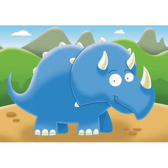 Rburg - Jolly Dinos My First Puzzle 2 3 4 5pc - Modern Teaching Aids NZ