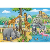 Rburg - Welcome to the Zoo Puzzle 2x24p - Modern Teaching Aids NZ