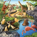 Rburg - Forest Zoo & Pets Puzzle 3x49pc - Modern Teaching Aids NZ
