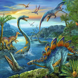 Rburg - Dinosaur Fascination Puzzle 3x49pc - Modern Teaching Aids NZ