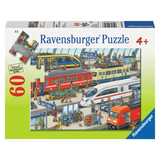 Rburg - Railway Station Puzzle 60pc - Modern Teaching Aids NZ