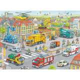 Ravensburger Vehicles in the City Puzzle 100 Pieces - Modern Teaching Aids NZ
