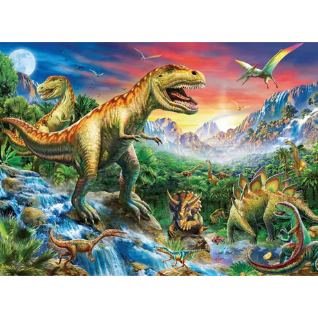 Ravensburger Time of the Dinosaurs Puzzle 100 Pieces - Modern Teaching Aids NZ