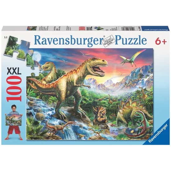 Ravensburger Time of the Dinosaurs Puzzle 100 Pieces - Modern Teaching Aids NZ